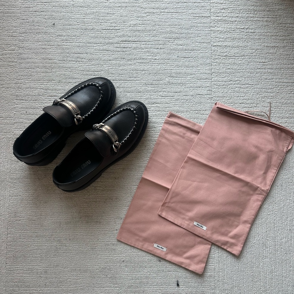 Miu Miu Chunky Loafers